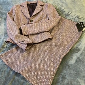 Suit plus skirt set , suit is new without tag ; skirt is brand new with tag !